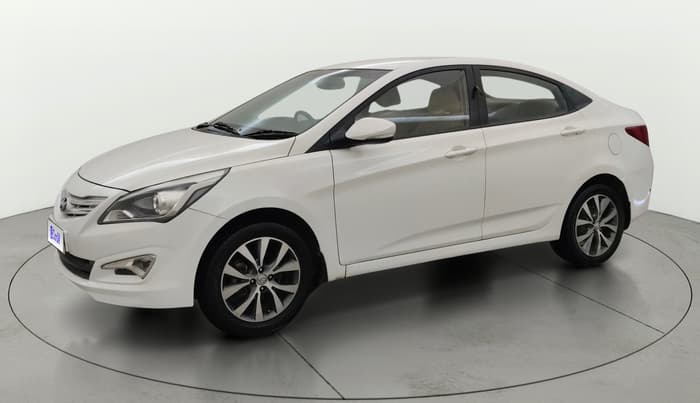 2017 Hyundai Verna 1.6 VTVT SX, Petrol, Manual, 82,518 km, Left Front Diagonal