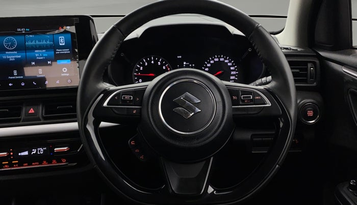 2024 Maruti Swift ZXi Plus Dual Tone AMT, Petrol, Automatic, 14,733 km, Steering Wheel Close Up
