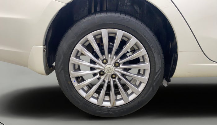 2018 Maruti Ciaz ALPHA 1.4 PETROL, Petrol, Manual, 81,851 km, Right Rear Wheel