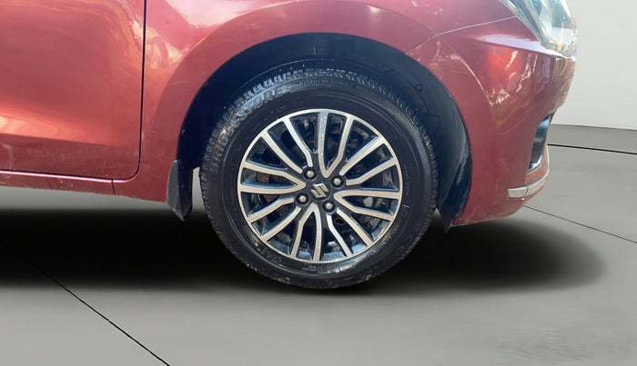 2017 Maruti Dzire ZXI PLUS AMT, Petrol, Automatic, 58,212 km, Right Front Wheel