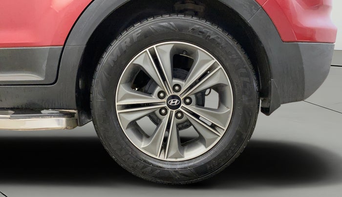 2018 Hyundai Creta SX PLUS AT 1.6 PETROL, Petrol, Automatic, 77,814 km, Left Rear Wheel
