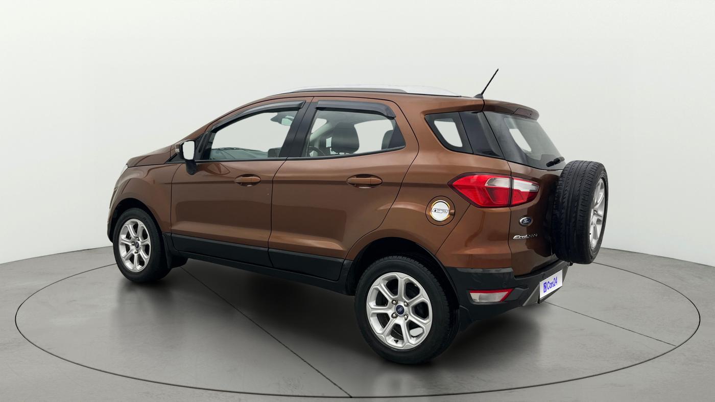 2019 Ford Ecosport TITANIUM + 1.5L PETROL AT, Petrol, Automatic, 51,195 km, Left Back Diagonal
