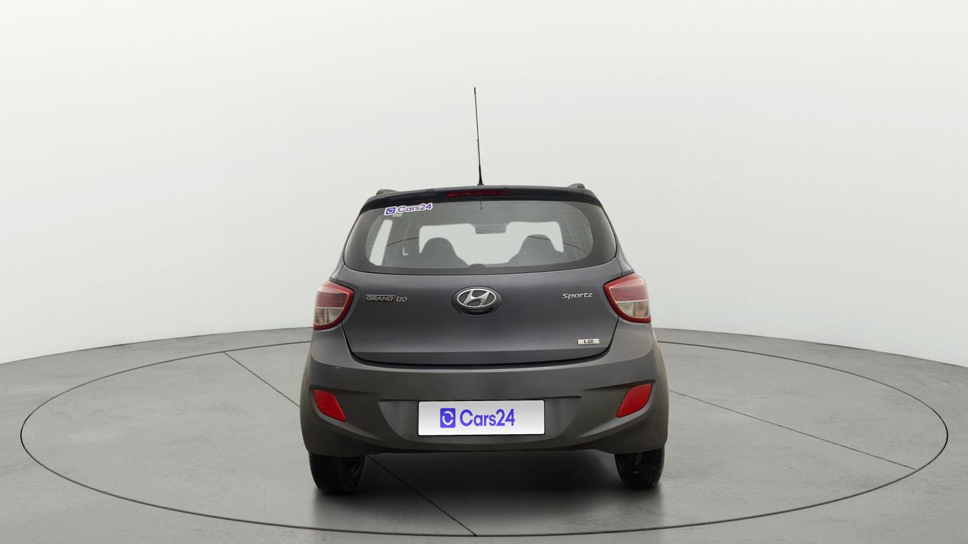 2016 Hyundai Grand i10 SPORTZ 1.2 KAPPA VTVT, Petrol, Manual, 76,656 km, Back/Rear