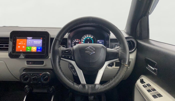 2020 Maruti IGNIS ZETA 1.2, Petrol, Manual, 47,353 km, Steering Wheel Close Up