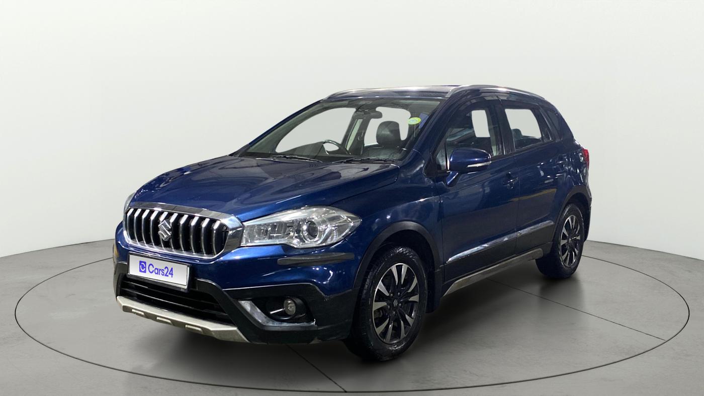 2022 Maruti S Cross ZETA 1.5, Petrol, Manual, 57,884 km, Left Front Diagonal
