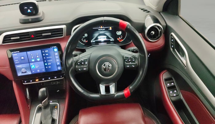 2022 MG ASTOR SAVVY 1.3 TURBO AT S RED, Petrol, Automatic, 50,699 km, Steering Wheel Close Up