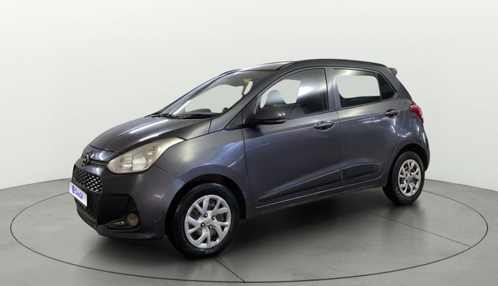 2018 Hyundai Grand i10 SPORTZ 1.2 KAPPA VTVT, CNG, Manual, 66,999 km, Left Front Diagonal