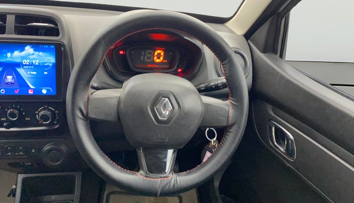 2018 Renault Kwid RXT 0.8 (O), Petrol, Manual, 34,534 km, Steering Wheel Close Up
