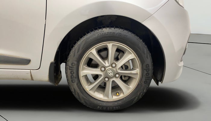 2015 Hyundai Grand i10 ASTA (O) 1.2 KAPPA VTVT, Petrol, Manual, 71,429 km, Right Front Wheel