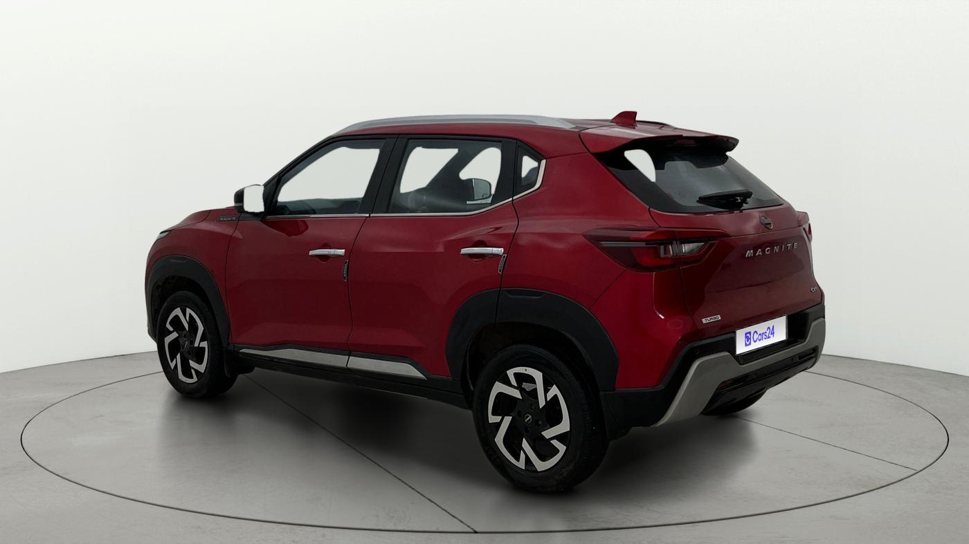 2023 Nissan MAGNITE XV PREMIUM TURBO CVT, Petrol, Automatic, 8,255 km, Left Back Diagonal