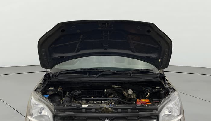 2019 Maruti New Wagon-R LXI CNG 1.0, CNG, Manual, 94,561 km, Open Bonet