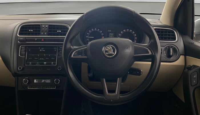 2019 Skoda Rapid AMBITION 1.5 TDI, Diesel, Manual, 54,620 km, Steering Wheel Close Up