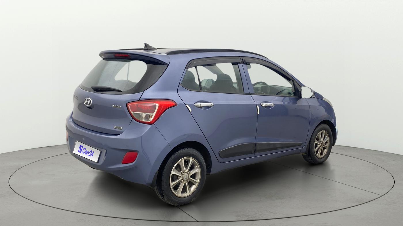 2016 Hyundai Grand i10 ASTA 1.2 KAPPA VTVT, Petrol, Manual, 57,755 km, Right Back Diagonal