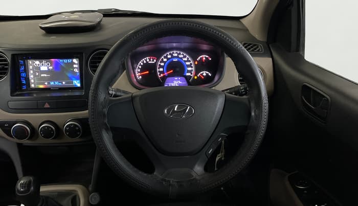 2017 Hyundai Grand i10 MAGNA 1.2 KAPPA VTVT, Petrol, Manual, 37,813 km, Steering Wheel Close Up