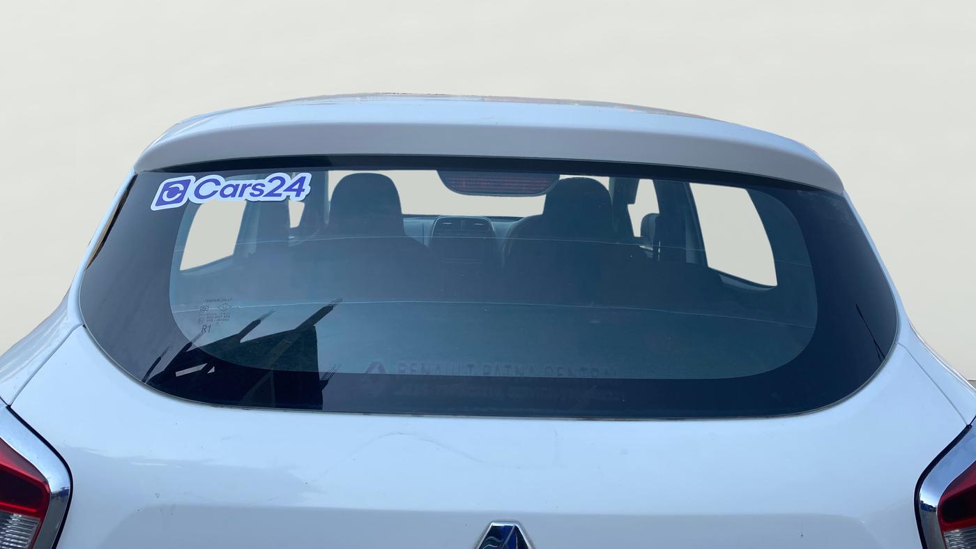 2018 Renault Kwid RXT 1.0 (O), Petrol, Manual, 27,037 km, Rear Windshield