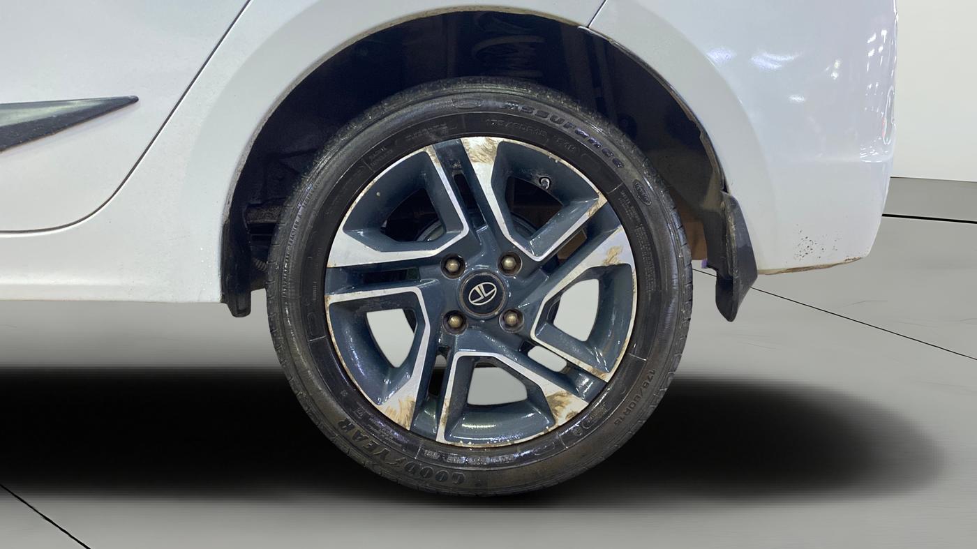 2017 Tata TIGOR XZ (O) PETROL, Petrol, Manual, 58,609 km, Left Rear Wheel