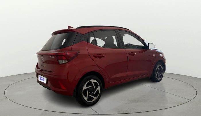 2023 Hyundai GRAND I10 NIOS SPORTZ AMT 1.2 KAPPA VTVT, Petrol, Automatic, 50,935 km, Right Back Diagonal