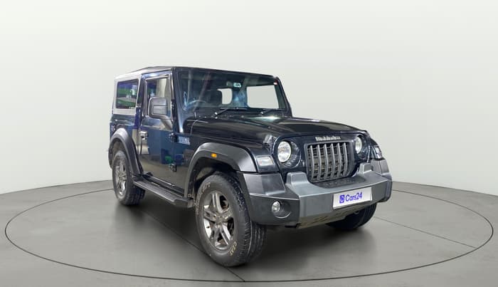2021 Mahindra Thar LX PETROL HT 4WD AT, Petrol, Automatic, 69,333 km, Right Front Diagonal