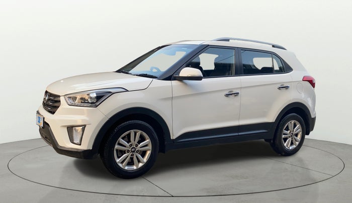 2016 Hyundai Creta SX PLUS 1.6 PETROL, Petrol, Manual, 1,11,085 km, Left Front Diagonal