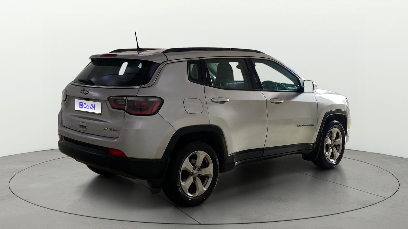 2017 Jeep Compass LIMITED 1.4 PETROL AT, Petrol, Automatic, 58,441 km, Right Back Diagonal