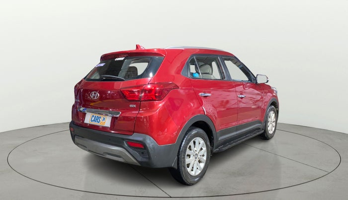 2018 Hyundai Creta SX 1.6 PETROL, Petrol, Manual, 28,444 km, Right Back Diagonal