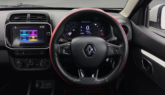 2024 Renault Kwid CLIMBER 1.0 AMT Dual Tone , Petrol, Automatic, 8,660 km, Steering Wheel Close Up