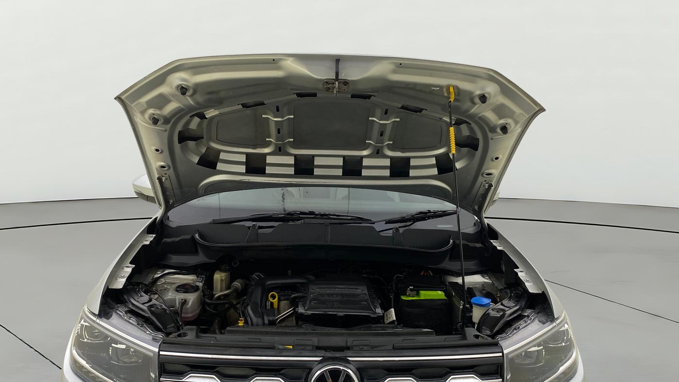 2022 Volkswagen TAIGUN TOPLINE 1.0 TSI AT, Petrol, Automatic, 43,324 km, Open Bonet