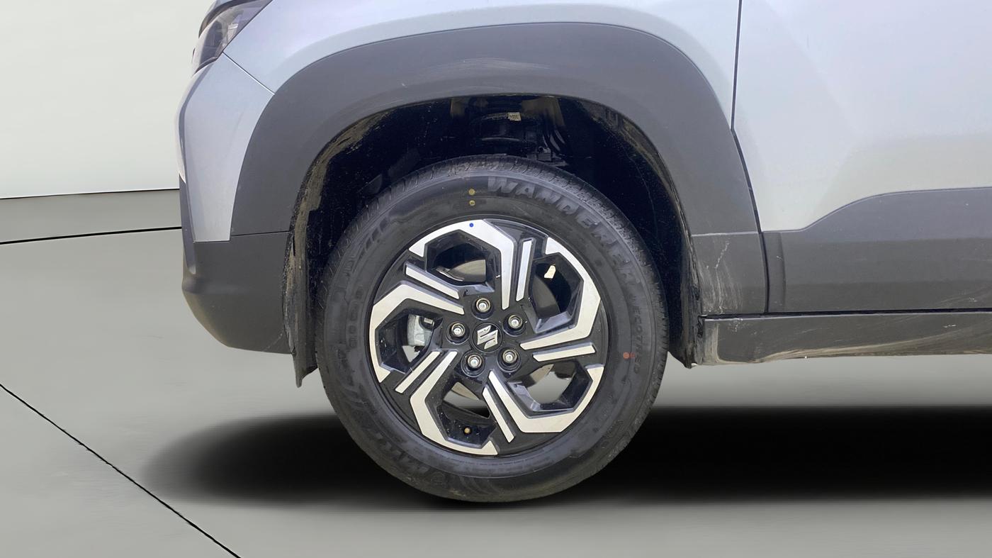 2025 Maruti BREZZA ZXI + SMART HYBRID, Petrol, Manual, 1,421 km, Left Front Wheel