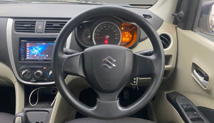 2014 Maruti Celerio VXI AMT, Petrol, Automatic, 1,05,227 km, Steering Wheel Close Up
