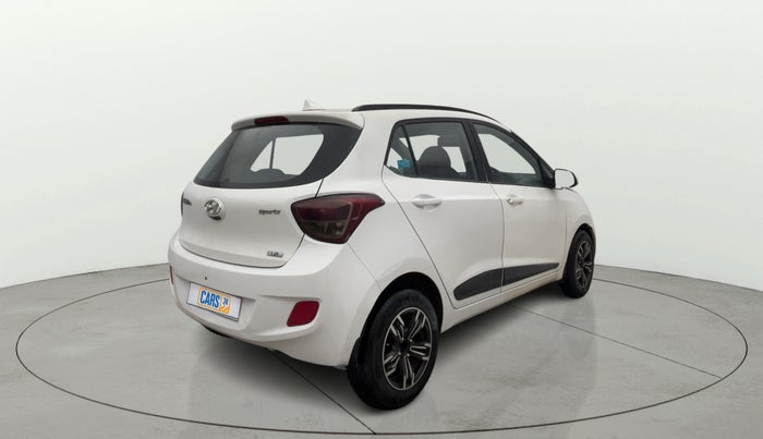 2015 Hyundai Grand i10 SPORTZ 1.2 KAPPA VTVT, Petrol, Manual, 71,943 km, Right Back Diagonal