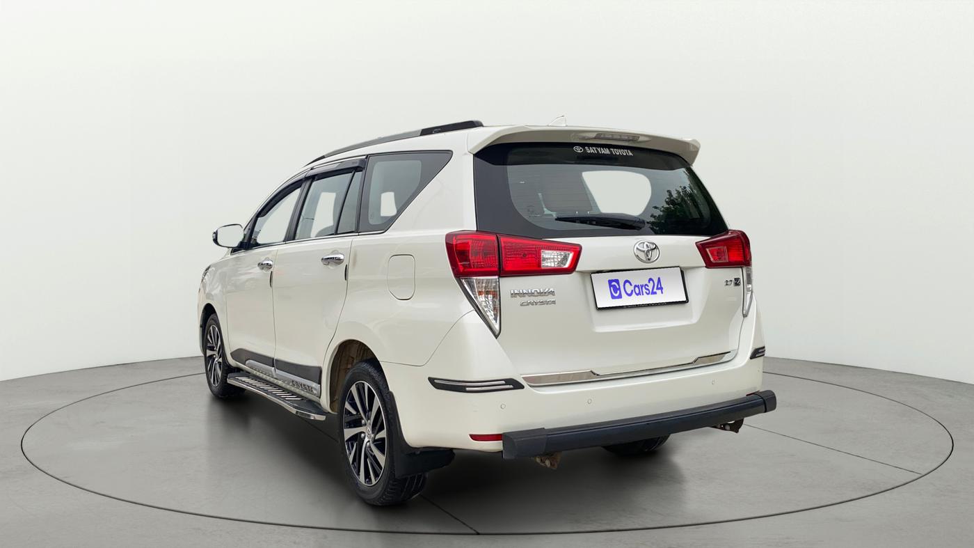 2022 Toyota Innova Crysta 2.7 ZX AT 7 STR, Petrol, Automatic, 35,119 km, Left Back Diagonal