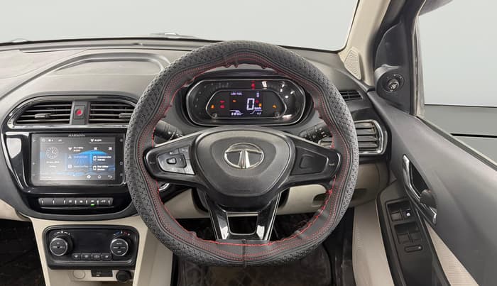 2022 Tata TIGOR XZ PLUS CNG, CNG, Manual, 81,872 km, Steering Wheel Close Up