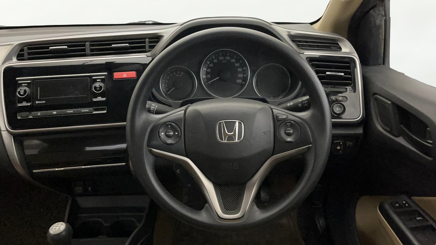 2014 Honda City 1.5L I-VTEC SV, CNG, Manual, 66,564 km, Steering Wheel Close Up