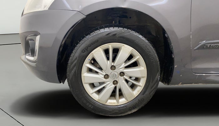 2017 Maruti Swift ZXI, Petrol, Manual, 1,32,487 km, Left Front Wheel