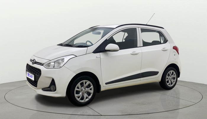 2018 Hyundai Grand i10 SPORTZ 1.2 KAPPA VTVT, Petrol, Manual, 52,398 km, Left Front Diagonal