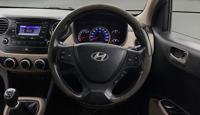 2014 Hyundai Grand i10 ASTA 1.2 KAPPA VTVT, Petrol, Manual, 85,456 km, Steering Wheel Close Up
