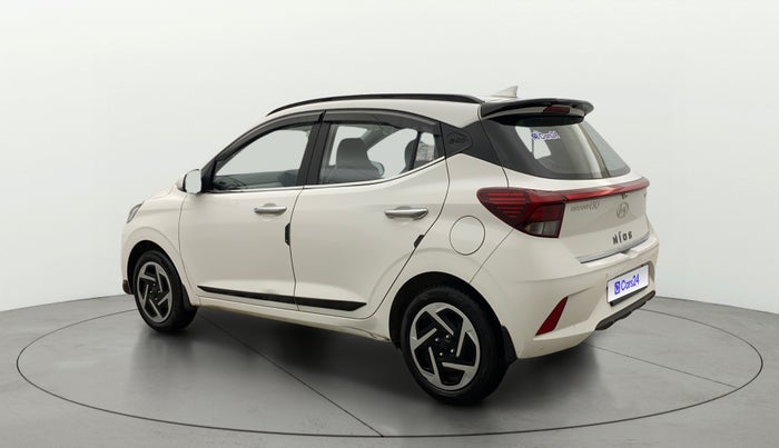 2024 Hyundai GRAND I10 NIOS SPORTZ AMT 1.2 KAPPA VTVT, Petrol, Automatic, 5,127 km, Left Back Diagonal