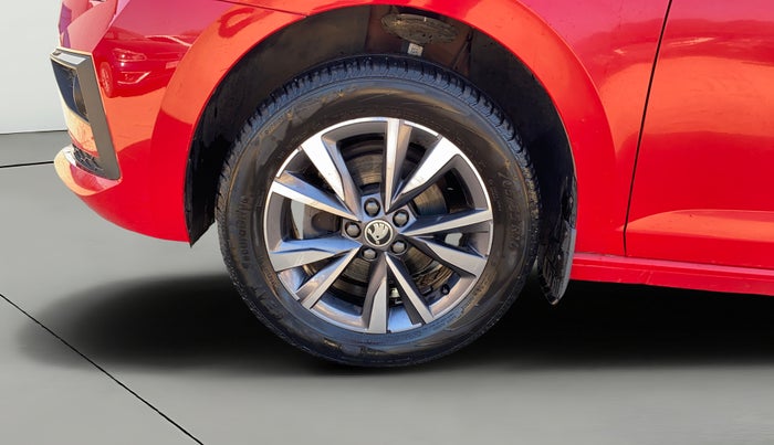 2022 Skoda SLAVIA STYLE 1.0L TSI AT, Petrol, Automatic, 20,469 km, Left Front Wheel