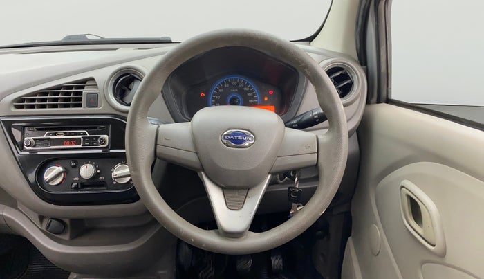 2016 Datsun Redi Go T (O), Petrol, Manual, 58,519 km, Steering Wheel Close Up