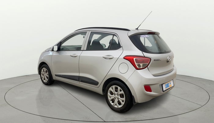 2016 Hyundai Grand i10 SPORTZ 1.2 KAPPA VTVT, CNG, Manual, 85,587 km, Left Back Diagonal