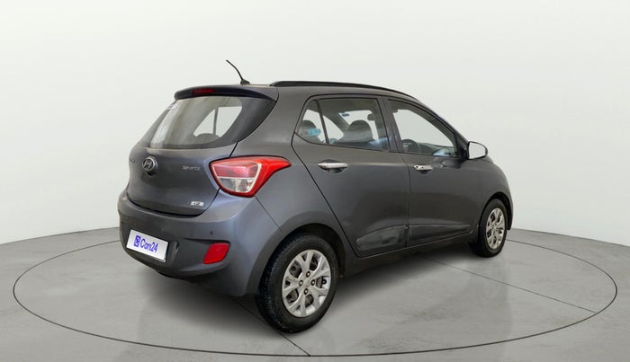 2014 Hyundai Grand i10 SPORTZ 1.2 KAPPA VTVT, Petrol, Manual, 64,674 km, Right Back Diagonal