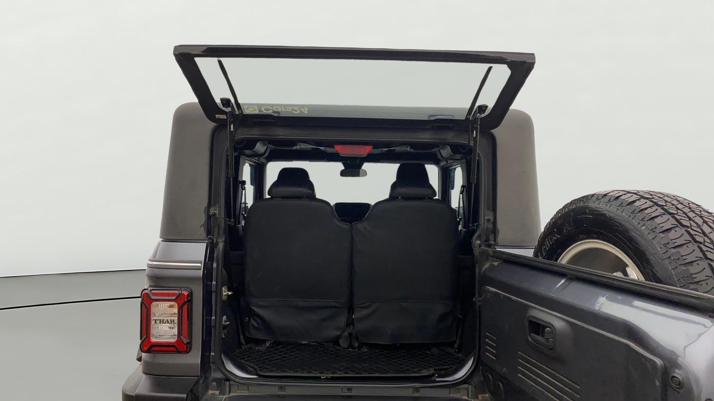 2021 Mahindra Thar LX PETROL HT 4WD AT, Petrol, Automatic, 74,840 km, Boot Open Zoomed View