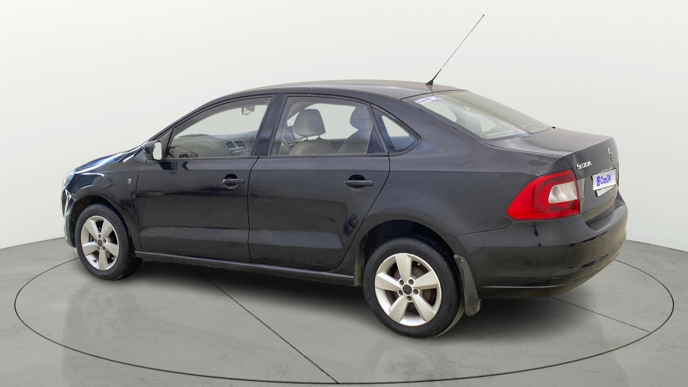 2014 Skoda Rapid ELEGANCE 1.6 MPI MT, Petrol, Manual, 80,416 km, Left Back Diagonal