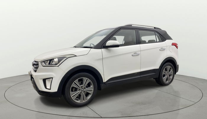 2017 Hyundai Creta SX PLUS AT 1.6 PETROL, Petrol, Automatic, 73,507 km, Left Front Diagonal