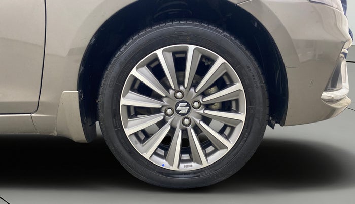 2021 Maruti Ciaz ALPHA 1.5 SHVS PETROL, Petrol, Manual, 26,129 km, Right Front Wheel