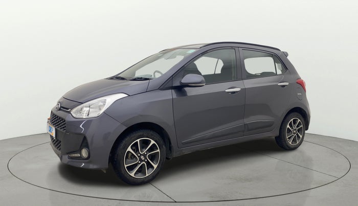 2017 Hyundai Grand i10 ASTA 1.2 KAPPA VTVT, Petrol, Manual, 49,977 km, Left Front Diagonal