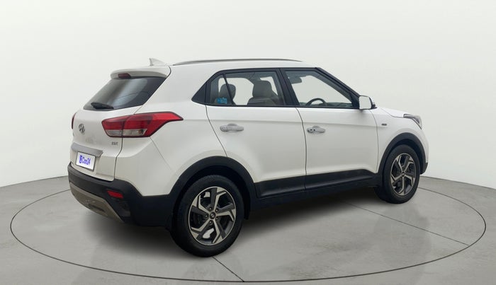 2018 Hyundai Creta SX AT 1.6 PETROL, Petrol, Automatic, 1,05,846 km, Right Back Diagonal