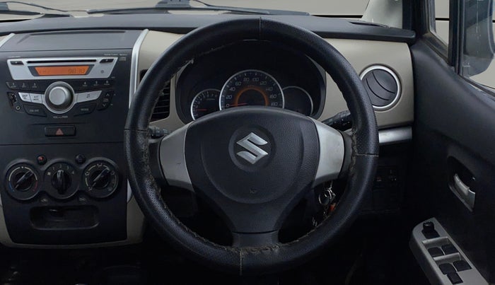 2016 Maruti Wagon R 1.0 VXI AMT, Petrol, Automatic, 28,718 km, Steering Wheel Close Up