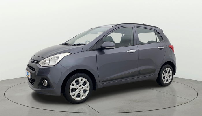 2015 Hyundai Grand i10 SPORTZ 1.2 KAPPA VTVT, Petrol, Manual, 44,365 km, Left Front Diagonal