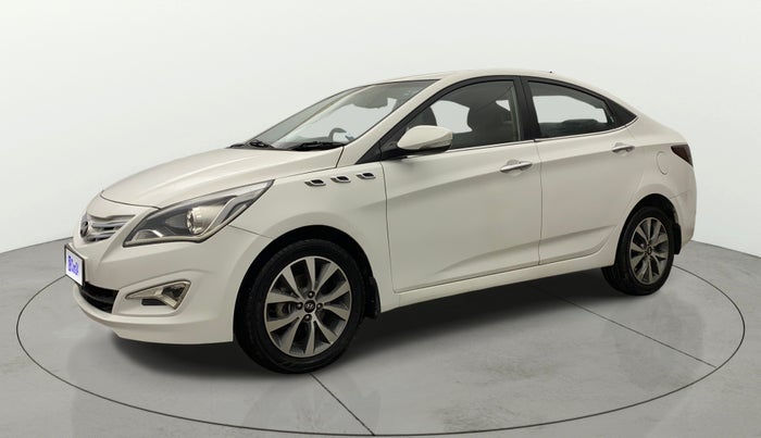 2015 Hyundai Verna FLUIDIC 4S 1.6 VTVT S(O), Petrol, Manual, 71,982 km, Left Front Diagonal